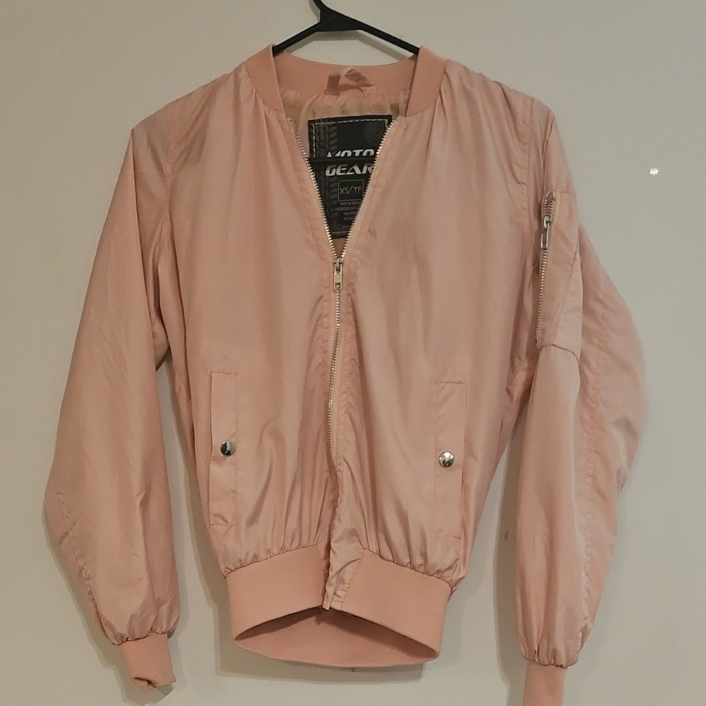 Pink Bomber Jacket